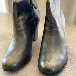 Cole Haan Cassidy Ankle Booties, Metallic Bronze